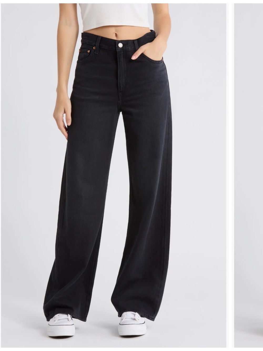 Levi’s Ribcage Wide Leg Jeans size 31